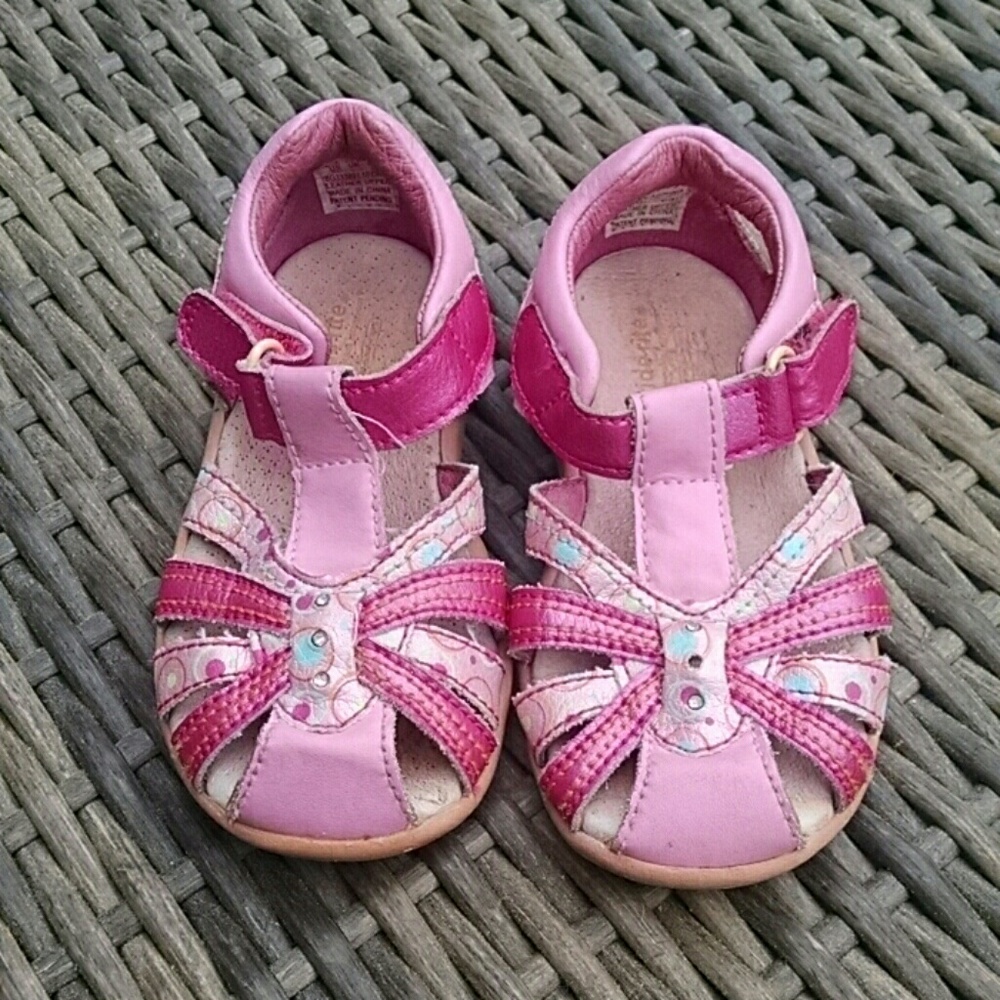 Pink sandals